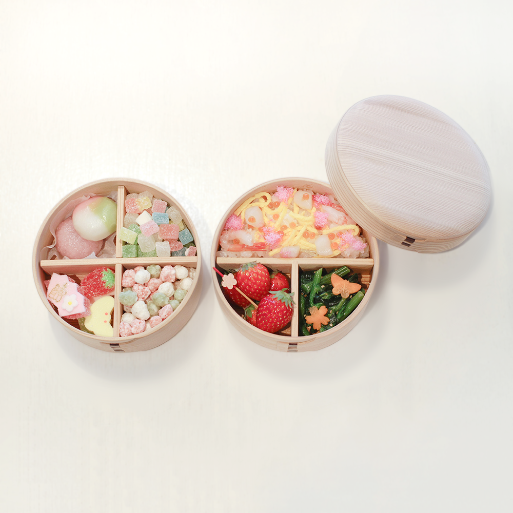 企画品《桃の節句 白木丸弁当箱四寸五分》2026年販売のお知らせ | 大館