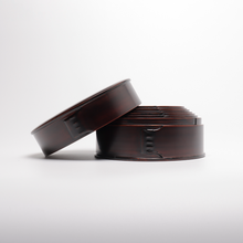 画像をギャラリービューアに読み込む, シバキ 白木 蓋付き 七つ鉢