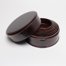 画像をギャラリービューアに読み込む, シバキ 白木 蓋付き 七つ鉢