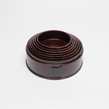 画像をギャラリービューアに読み込む, シバキ 白木 蓋付き 七つ鉢