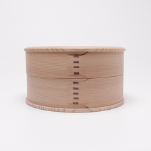 画像をギャラリービューアに読み込む, シバキ 白木 蓋付き 七つ鉢