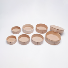 画像をギャラリービューアに読み込む, シバキ 白木 蓋付き 七つ鉢