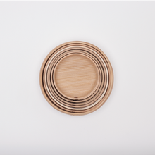 画像をギャラリービューアに読み込む, シバキ 白木 蓋付き 七つ鉢