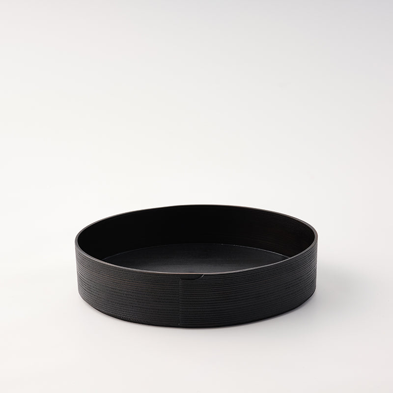 源平|オーバルトレイ|oval tray|black