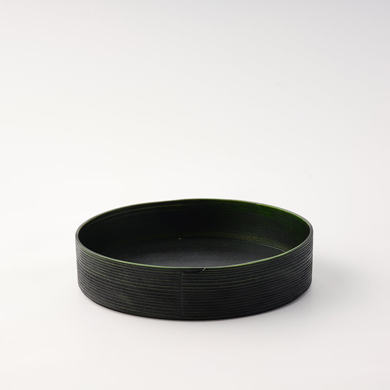 源平|オーバルトレイ|oval tray|green