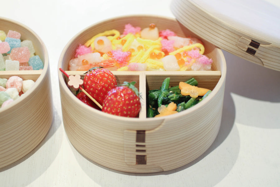 （2/17追記あり）【直営店4店舗】企画品《桃の節句　白木丸弁当箱四寸五分》販売のお知らせ