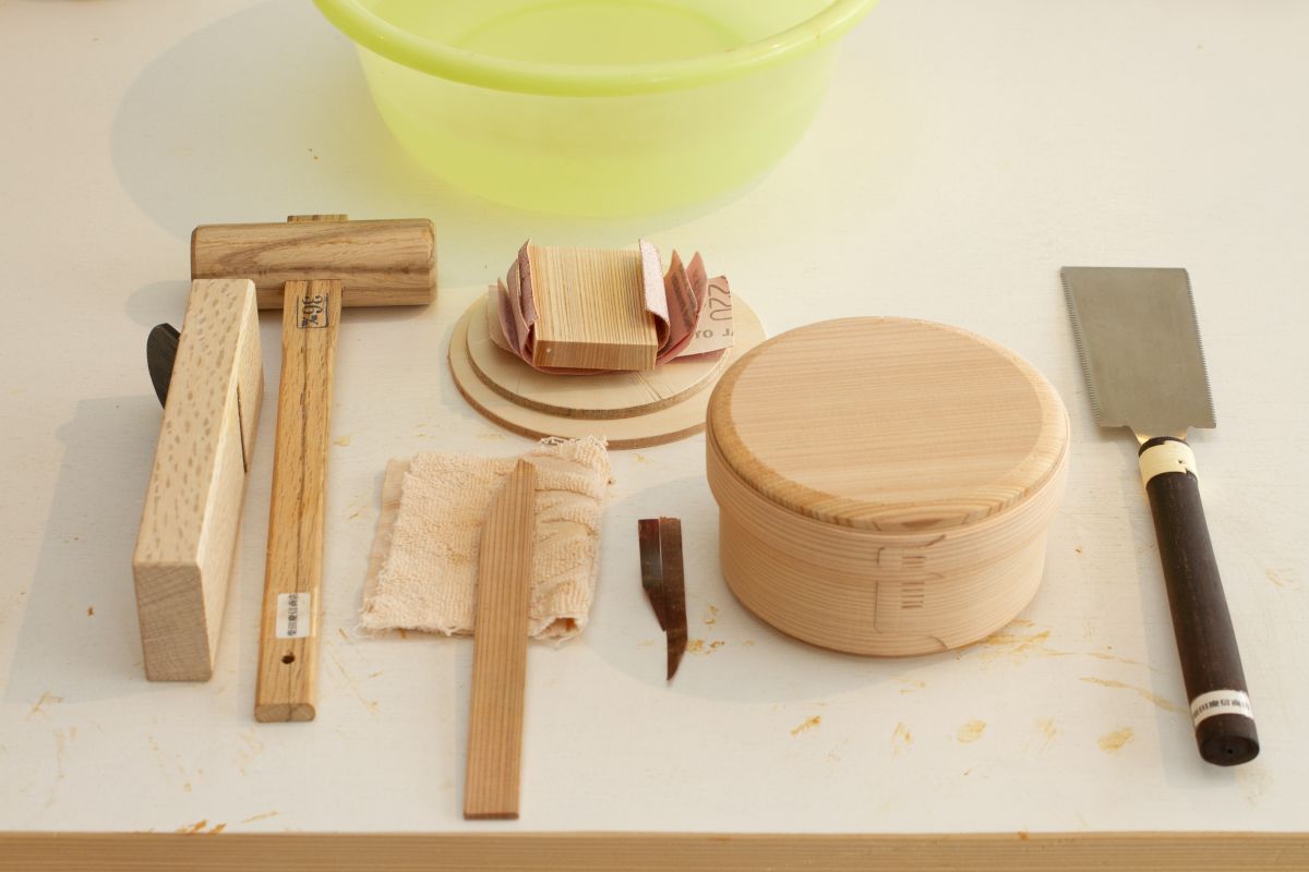 柴田慶信商店 水注 水次 水口 湯斗　曲げわっぱ 白木 水指 水次 茶道具 | 柴田慶信商店 秋田県大館市