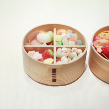 画像をギャラリービューアに読み込む, 2026年 桃の節句　丸弁当箱四寸五分

