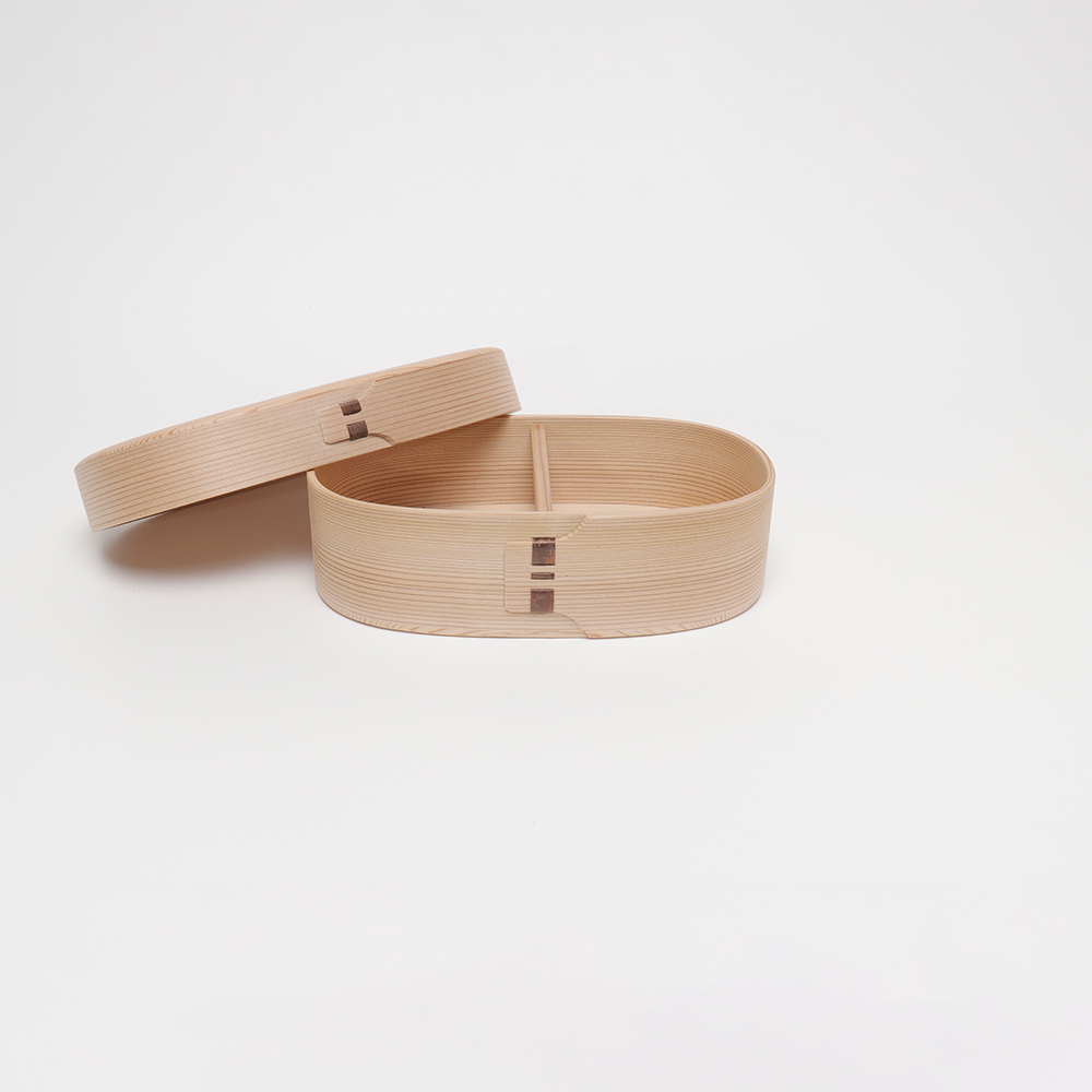 柴田慶信商店 雪だるま弁当箱 未使用 柴田慶信商店】曲げわっぱ 柴田慶信商店 雪だるま弁当箱 未使用 柴田慶信商店】曲げわっぱ