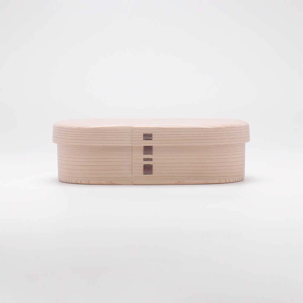 柴田慶信商店 大館曲げわっぱ 白木弁当箱 未使用品 柴田慶信商店】曲げわっぱ 白木弁当箱 | 藤巻百貨店