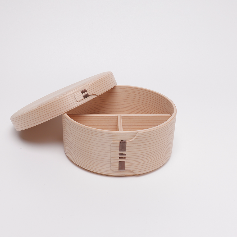 白木 漆 丸弁当箱 四寸 五寸 | 柴田慶信商店 秋田県大館市 白木 漆 丸弁当箱 四寸 五寸 | 柴田慶信商店 秋田県大館市