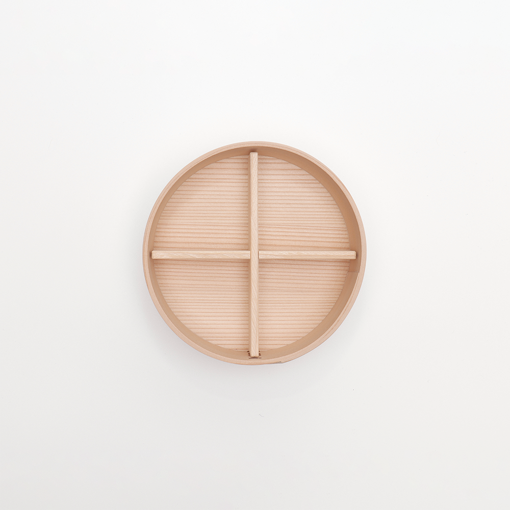 白木 丸弁当箱 四寸五分 一段 二段|大館曲げわっぱ 柴田慶信商店 白木 丸弁当箱 四寸五分 一段 二段|大館曲げわっぱ 柴田慶信商店