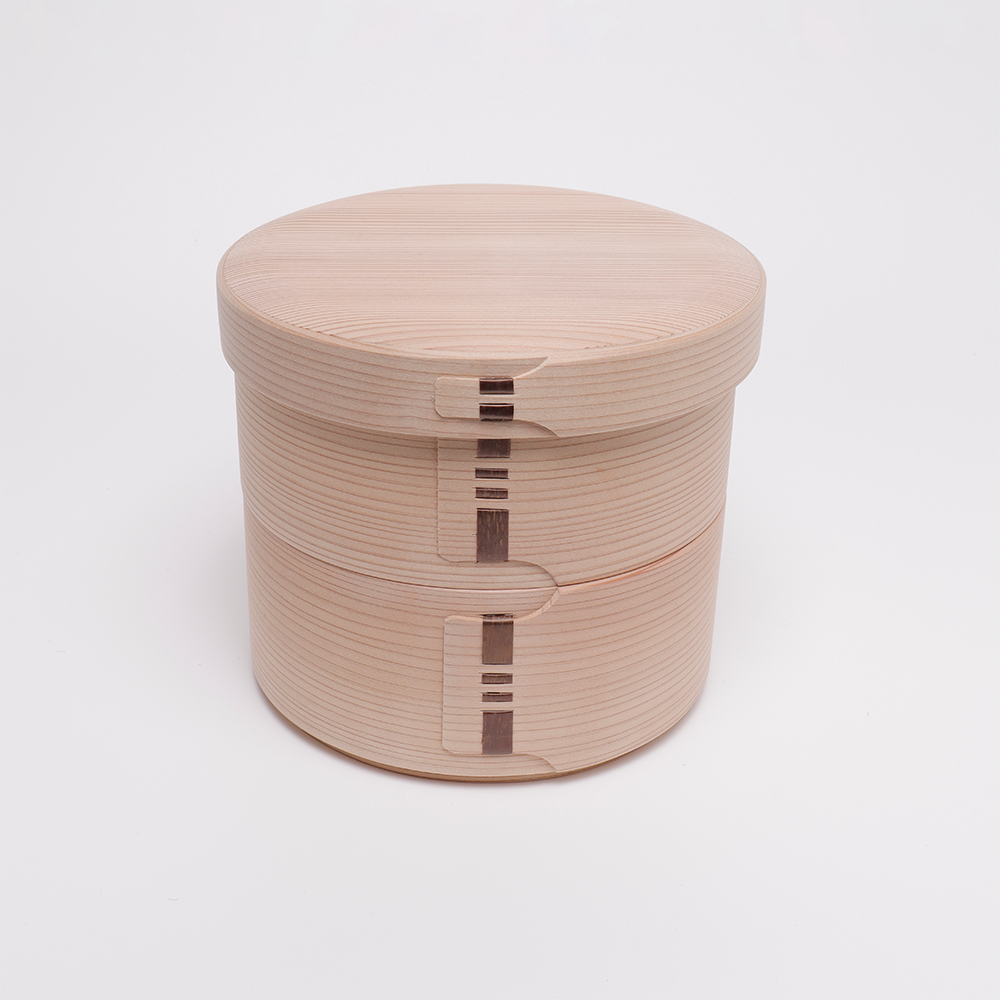 柴田慶信商店 こまち弁当箱 二段 未使用 柴田慶信商店 こまち弁当箱 二 柴田慶信商店 こまち弁当箱 二段 未使用 柴田慶信商店 こまち弁当箱 二