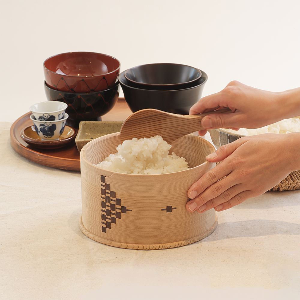 柴田慶信商店 曲げわっぱ おひつ 7寸 (5合用) 柴田慶信商店 大館 柴田慶信商店 曲げわっぱ おひつ 7寸 (5合用) 柴田慶信商店 大館